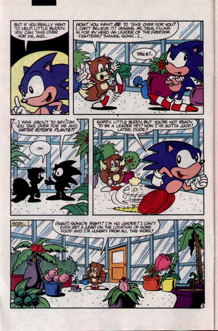 Sonic - Archie Adventure Series September 1994 Page 2